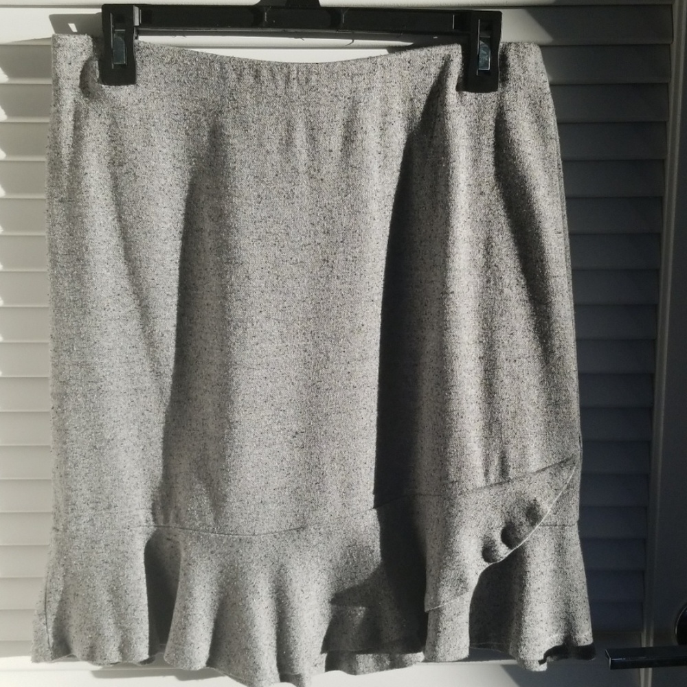 Express Tweed-Look Skirt